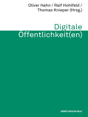 cover image of Digitale Öffentlichkeit(en)